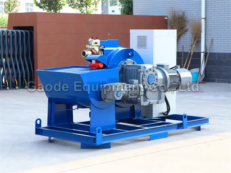 Gaodetec GCP15H-E 15m3/h hose type concrete pump for pumping concrete in water tunnel